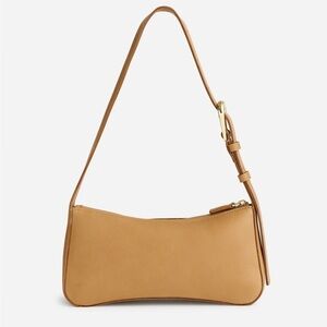 Madewell 100% Leather Sculptural Buckle Shoulder Bag